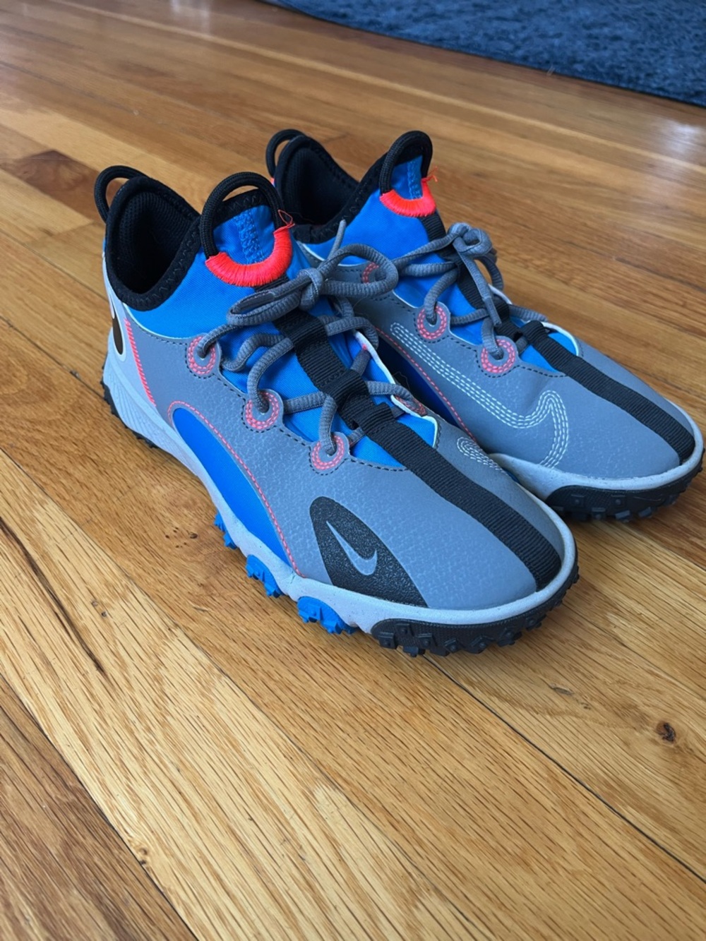 Nike Future Field Turf Lacrosse Shoes - Youth - Picture 2 of 7